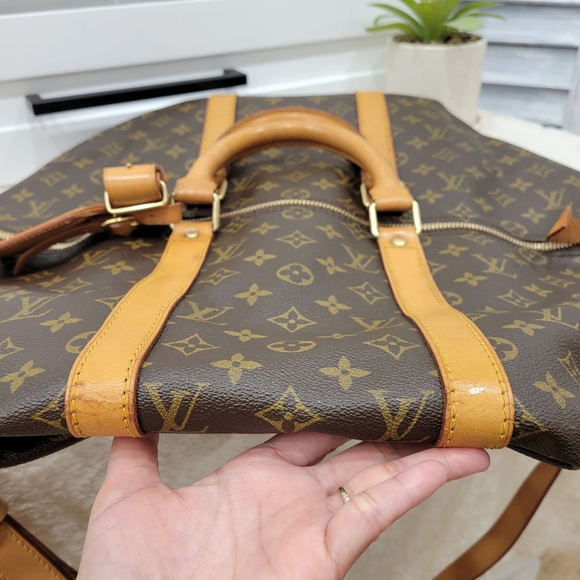 🩷LOUIS VUITTON Keepall 50 Bandouliere w/ Strap Travel Bag - Picture 8 of 16